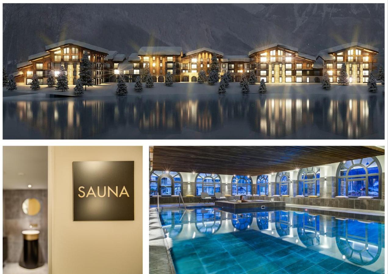 Thedrus Luxury Apt, Swimming Pool, Spa & More Chamonix ภายนอก รูปภาพ